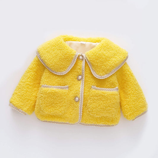 Lemon boucle jacket