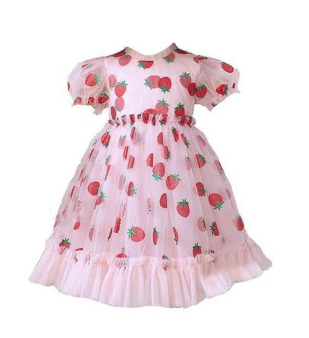 Strawberry princess dress – fairylandboutique